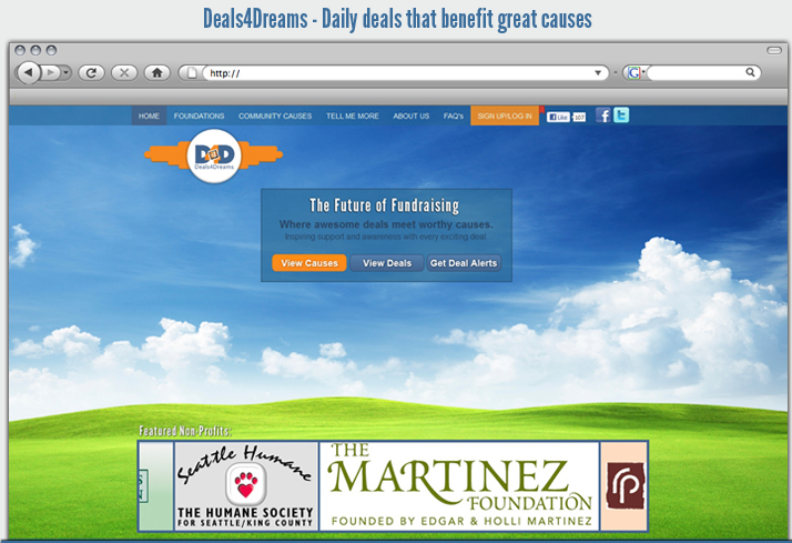 Deals4Dreams Web Design